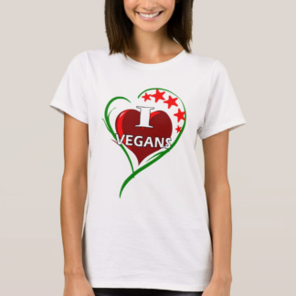 I love vegans tShirt